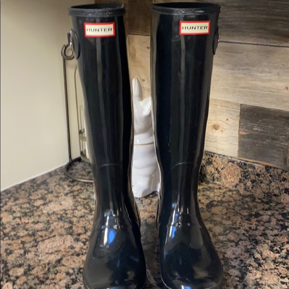 Black Hunter Boots